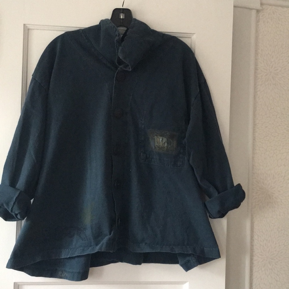 Bluefish brand button down jacket/top